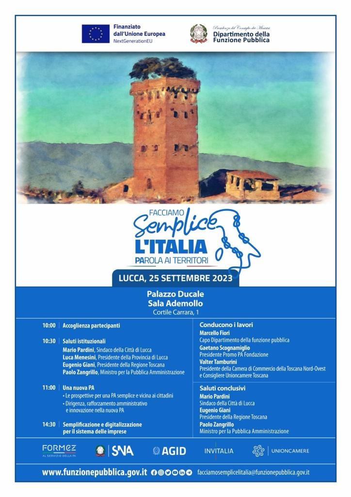 Facciamo semplice l'Italia. Parola ai territori